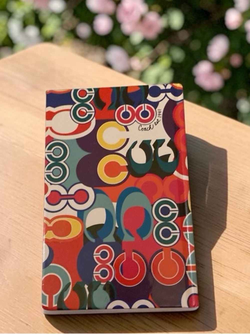 Coach Poppy hardcover, journal writing drawing pad notebook unlined NEW - Picture 9 of 10